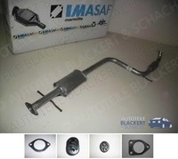 Imasaf Auspuff MSD Mitteltopf für Hyundai Lantra I 1.5/1.6 63-78KW -11/95