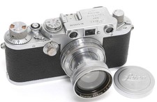  Leitz Leica IIIF 35mm Rangefinder camera export version w. Summitar 2/5cm lens