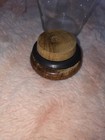 Vintage Dolphin Glass Decanter with Teakwood Lid - Thailand — photo 3