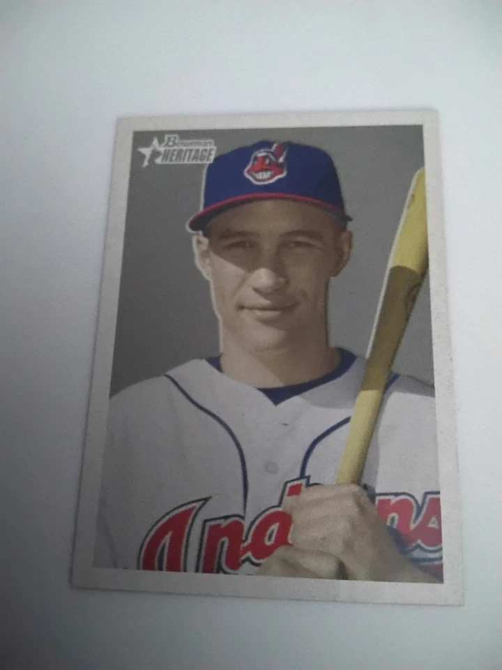 Lote de (13) Cleveland Indians 2006 Bowman Heritage & Heritage Prospects - Imagem 4 de 4
