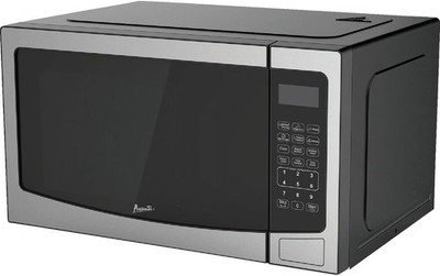 1.1CF 1000W Black W/ Stainless Steel Front Microwave 1 Each