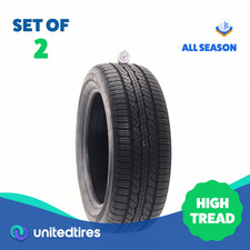 Set Of 2 Used 21555r17 Suredrive All-season 94h - 9.532