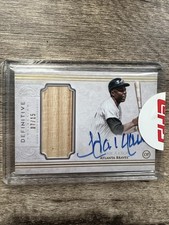 2017 Topps Definitive Collection - Definitive Autograph Relics Hank Aaron #/15