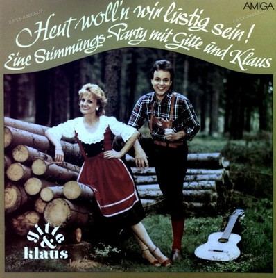 Gitte & Klaus - Heut Woll'n Wir Lustig Sein, Stimmungsparty LP (VG+/VG+) '*
