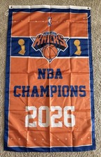 2026 New York Knicks Champions Banner/Flag sz L