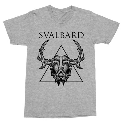 SVALBARD Band When I Die, Will I Get Better Cotton Sport Grey T Shirt BL906