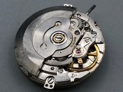 VINTAGE 70s ETERNA KONTIKI SEVENDAY WATCH CAL.K1544 WORKING MOVEMENT DATE WHEELS