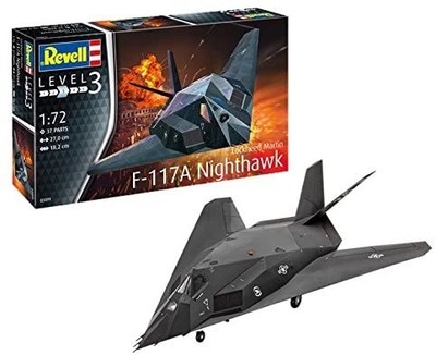 REVELL, Baue und bemale F-117A Nighthawk Stealth Fighter, 1/72, REV03899