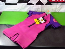 Body Glove Child Spring suit wetsuit M Pink purple GIRL girl's new has stains