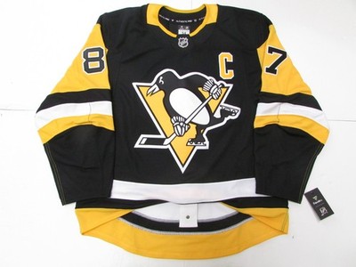 CROSBY PITTSBURGH PENGUINS HOME FANATICS AUTHENTIC PRO HOCKEY JERSEY