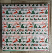 Christmas Tissue Paper, 12 Designs, 180 Sheets, Each Sheet  19.7 x 19.7