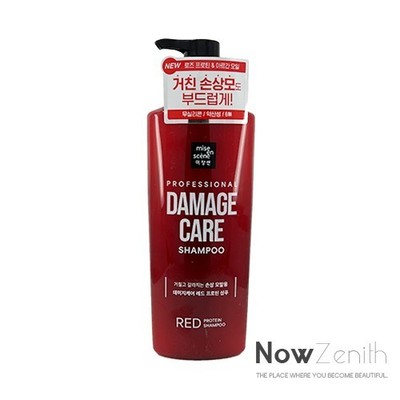 MISE EN SCENE Damage Care Red Protein Shampoo 680mL / Conditioner 680mL