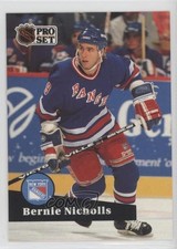 1991-92 Pro Set French Bernie Nicholls #166 0z0k