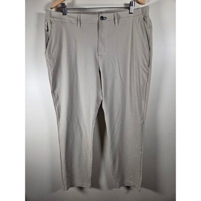 Public Rec Dealmaker Pants Mens 36x30 Khaki Beige Stretch Tapered Chino