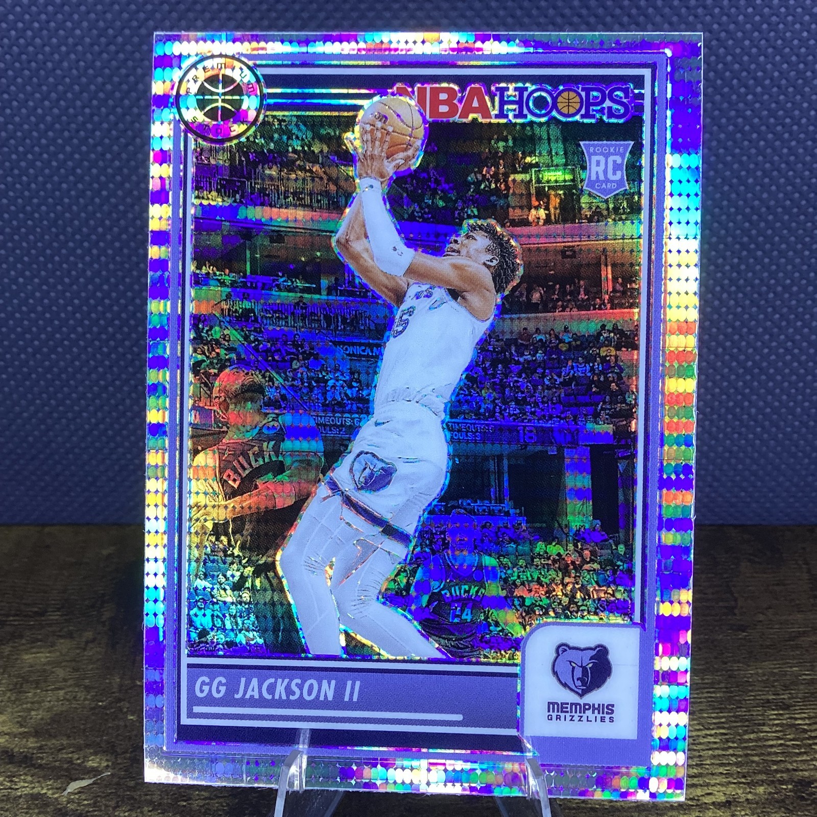2023-24 Panini Nba Hoops Premium Stock - GG Jackson #43 Seismic Prizm (RC)