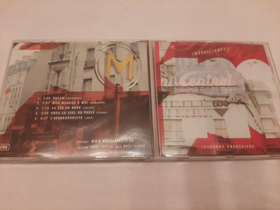 CD MESALLIANCE - CHANSONS FRANCAISES EP