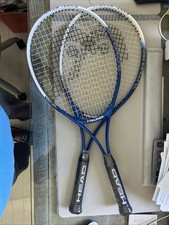 Head Ti Conquest Tennis Racquet 4" 3/8 Blue Lot Of 2