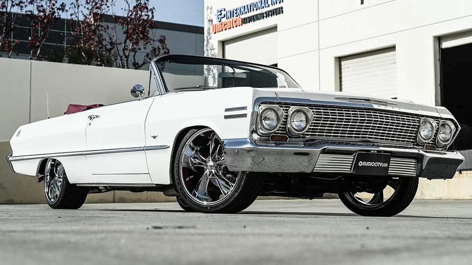 20x10 Foose Wheels F105 Legend Chrome Plated Rims 5x120 ET+40 (4pcs) Foto 3 de 4