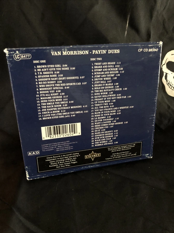 Van Morrison Payin’Dues 2 CD Set - Imagem 2 de 3