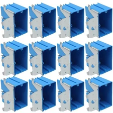 Adjustable Boxes in Single,21 Cu in 1 Gang Boxes Electrical,4-Inch Length by ...