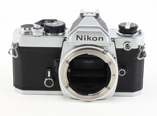 Nikon FM 35mm Film SLR Camera Body, Chrome 2181286 BODY ONLY