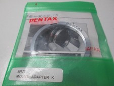 Genuine Pentax 30120 Mount Adapter K M42 Screw Mount to K New Official