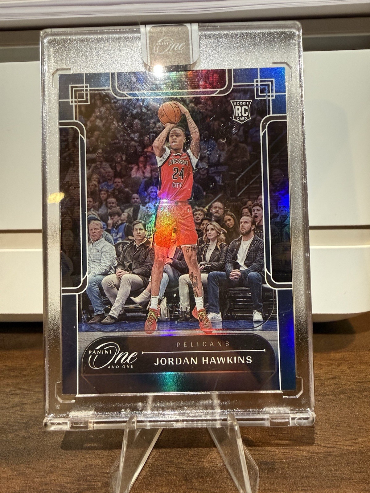 2023-24 Panini One and One Rookies Jordan Hawkins #114 Blue /35 (RC)