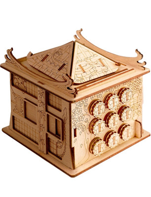 ESC WELT House of Dragon Puzzle Box - 3D Escape Game Money Box