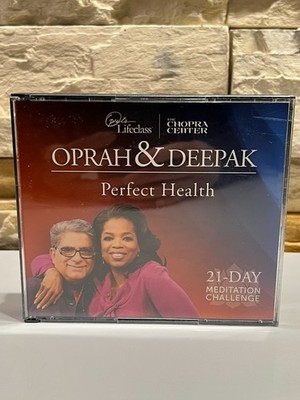 Oprah & Deepak Perfect Health 2013 New Age Meditation Used CD Disc