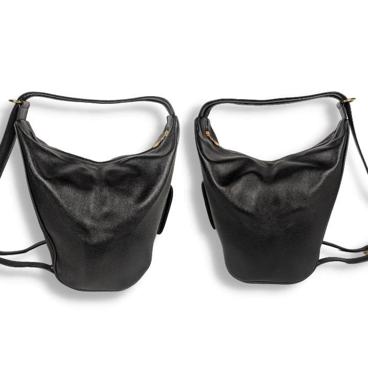 Versace 3-Way Leather Rucksack & Shoulder Bag Used thumbnail 7