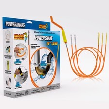 Drain Weasel PowerSnake Drain Hair Clog Tool   Plumbing Snake Auger for Clean...