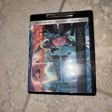 Ghost in the Shell (4K Ultra HD, 1995) No Code, Discs & Case Only. Blu-r...