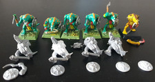 Warhammer Fantasy Lizardmen Saurus Warriors x 6 plus bits Games Workshop OOP