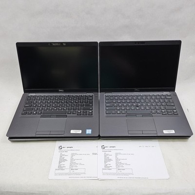 Lot of 4 Dell Latitude 5400 14'' Laptop Core i5 8th Gen 8 / 16GB RAM 256GB SSD