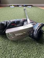 Scotty Cameron California Del Mar Honey Dipped 35” w. Custom Shop Matador  Grip