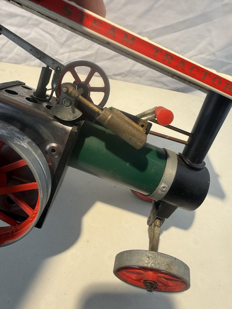 Vintage Mamod Steam Tractor Model – For Restoration – 10″ Long