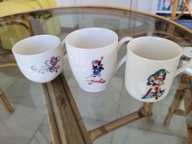 Grandia Japan Sega Saturn Mugs Mug Set 90's Promo Promotional Playstation 1 Rare