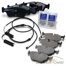 ATEC SATZ BREMSBELÄGE BREMSKLÖTZE+VWK WARNSENSOR VORN+HI FÜR BMW 3-ER E36