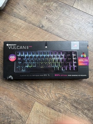 ROCCAT Vulcan II Mini Gaming Keyboard - Black, US English / NEW / Ships Fast!