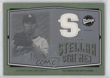 2004 Upper Deck Vintage Stellar Stat Men Hideo Nomo #SSM-27 5l2