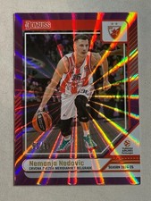 2024-25 Donruss Euroleague Purple Laser Nemanja Nedovic /99 #37 Crvena Zvezda A