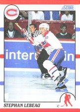 1990-91 Score American #262 Stephan Lebeau