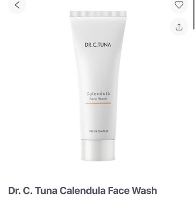 Dr. C. Tuna Calendula Face Wash cleanser especially formulated  sensitive skin