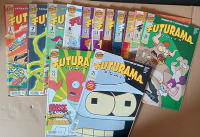 Futurama Comics Nr. 1 bis Nr. 25 (zur Auswahl) ungelesen, TOP Zustand!