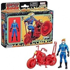 Marvel Legends Ghost Rider w Motorcycle Johnny Blaze 3.75  Kenner - New in Box