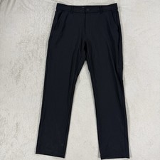 Hurley Men's Water Repellent Hybrid Performance Stretch Pants Black 32x32 Golf