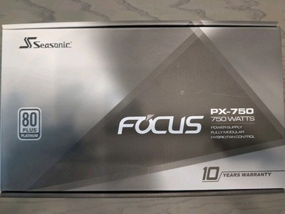Seasonic FOCUS PX-750 750W 80 PLUS Platinum Fully Modular ATX PSU SSR-750PX
