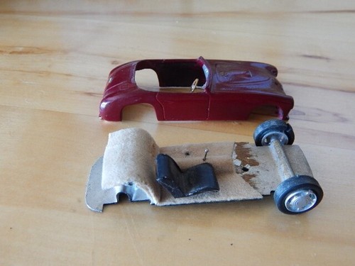 Vintage 1949 Ferrari 166 Farina 1:43 Maßstab Schwermetall Modellauto mit Teilen RAR - Bild 18 von 23