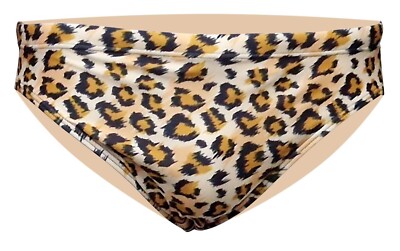Acclaim Classic Leopard Print Sports Fit 6 cm Slip Badehose Herren 2025