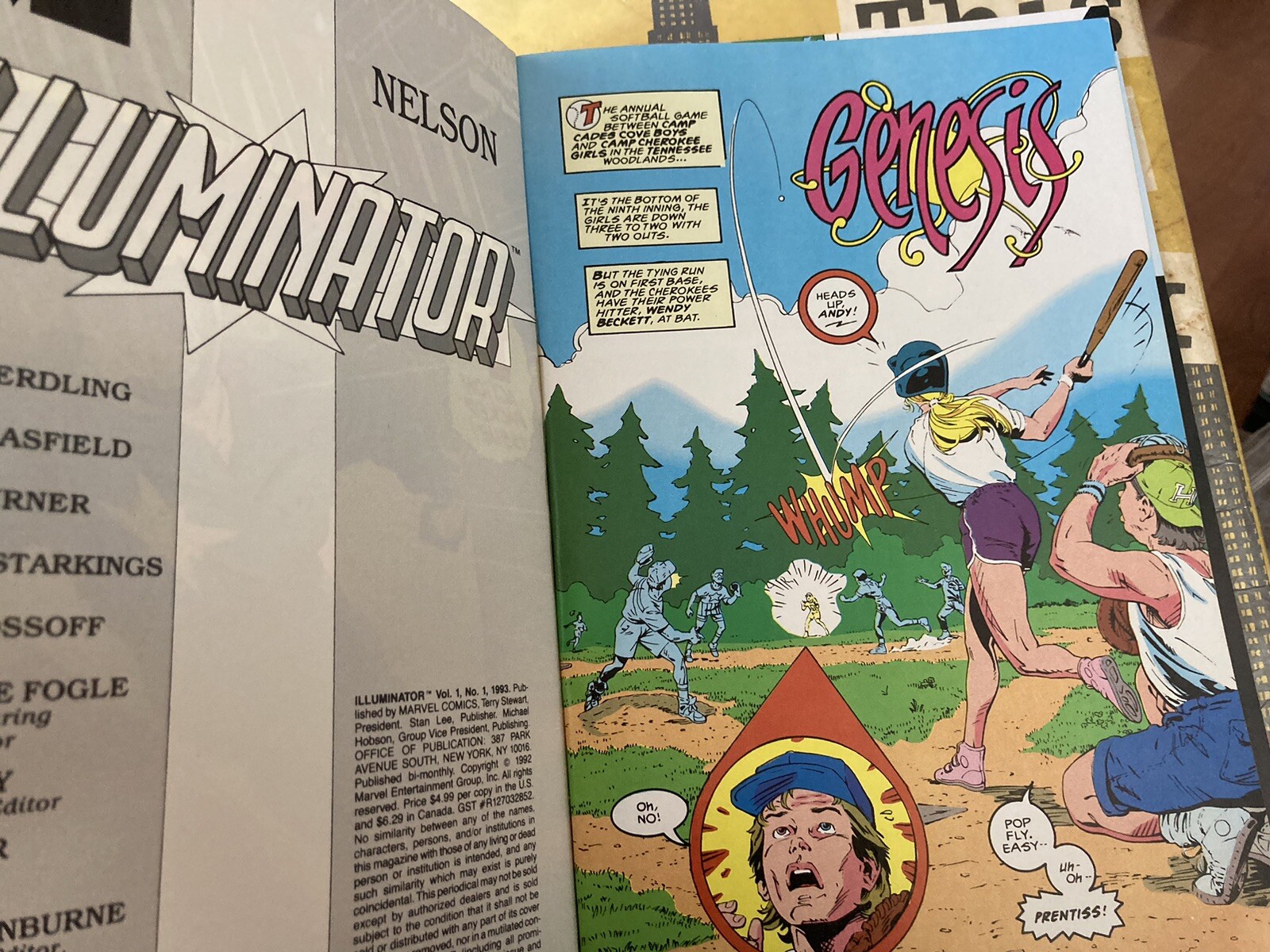 Marvel Comics Illuminator Action Packed First Issue 1993 eBay